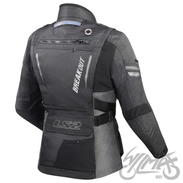 Kurtka LS2 Breakout damska Black Smoke M — ujęcie 2