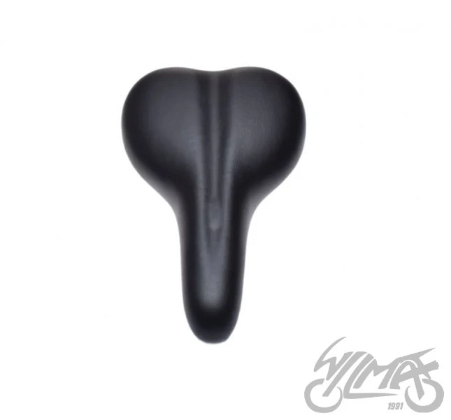 Siodełko rowerowe MTB czarne elastomer — ujęcie 2