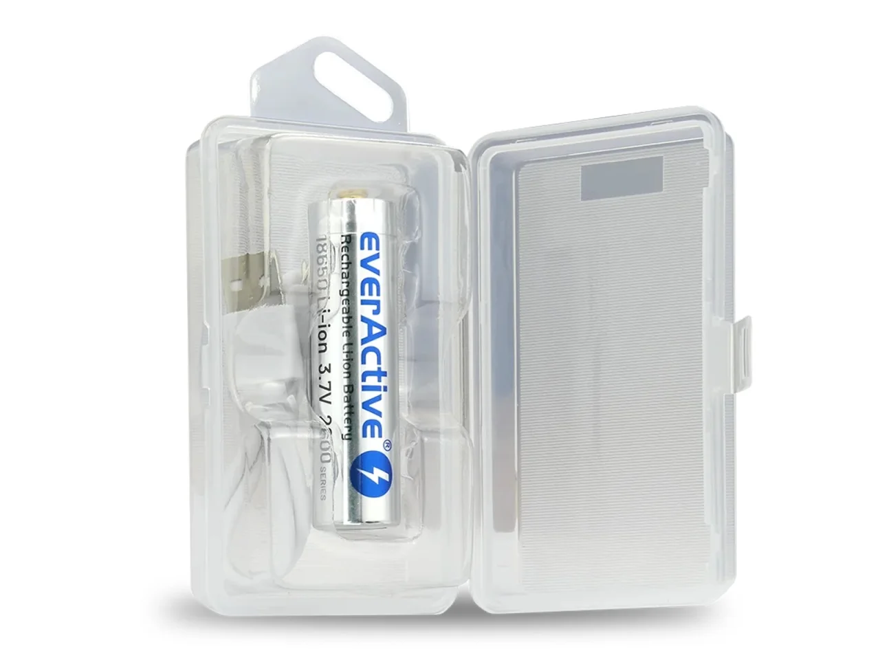 Akumulatorek 18650 Li-ion 2600 mAh everActive (micro USB) — ujęcie 2