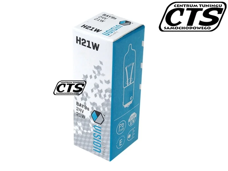 Żarówka BAY9s H21W 24V 21W VISION (1szt.) — ujęcie 2