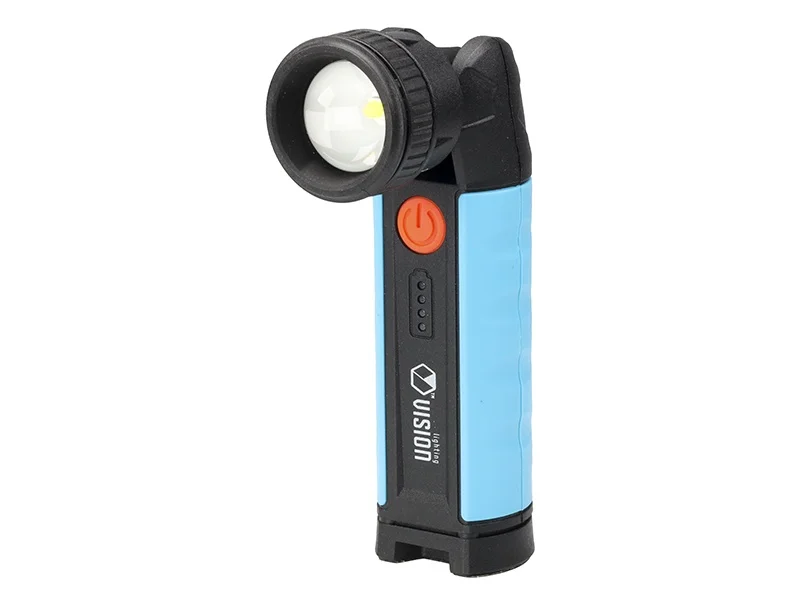 Lampa warsztatowa obrotowa 10w smd super bright 900 lm akumulatorowa — ujęcie 2