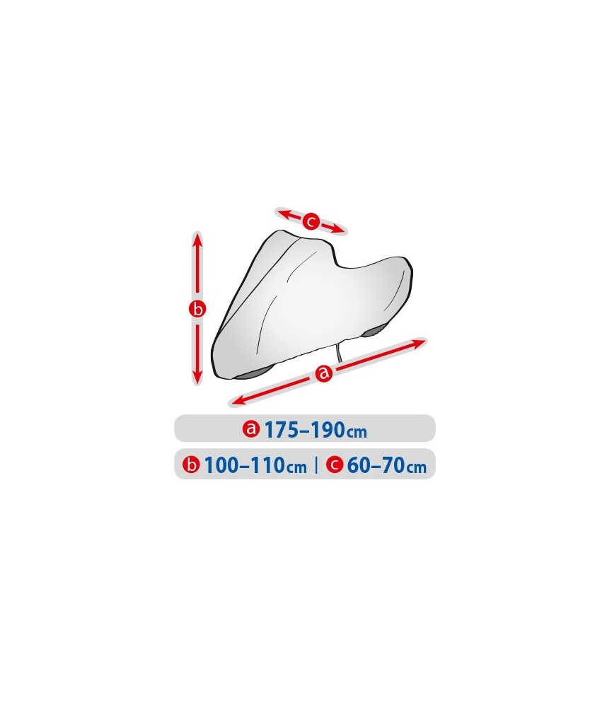 Pokrowiec na rower Basic garage XL KEGEL-BŁAŻUSIAK 5-3890-241-3021 — ujęcie 2