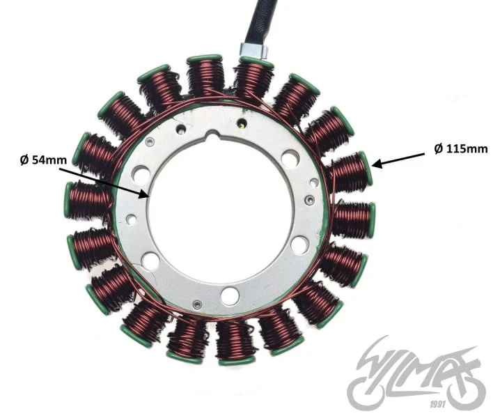 Stator 18 cewek do Hondy trx 500 05-11 — ujęcie 2