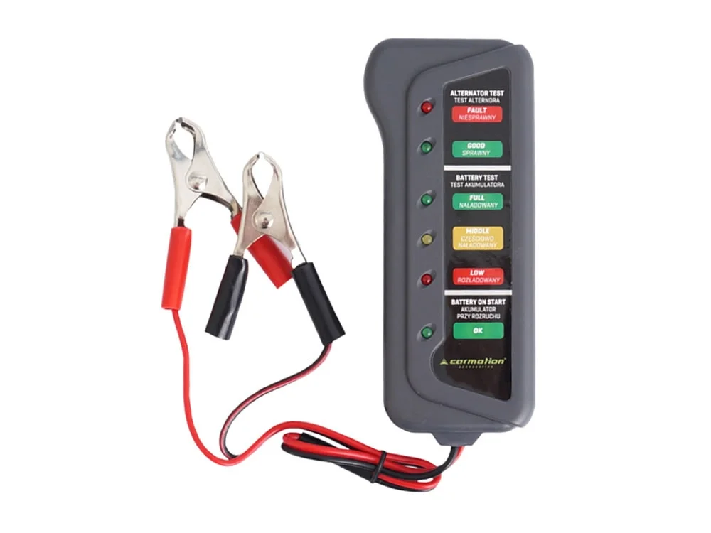 Tester akumulatora i alternatora 12 V