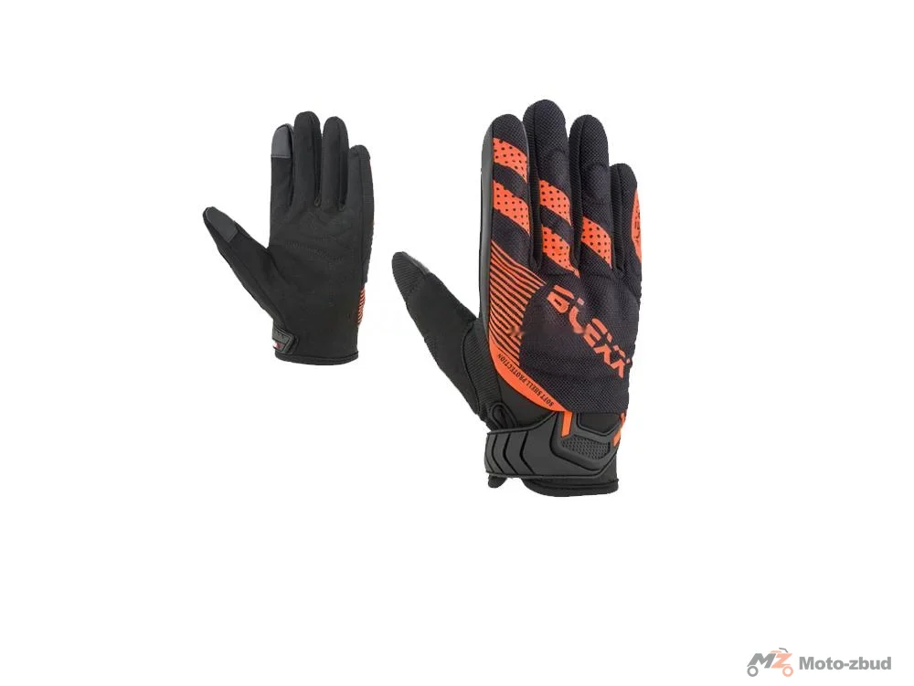 Rękawice tekstylne BLEXX ST20 czarno-pomarańczowe 4XL