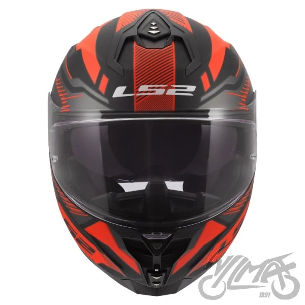 Kask LS2 FF817 Challenger II Dravix Red — rozmiar S — ujęcie 3