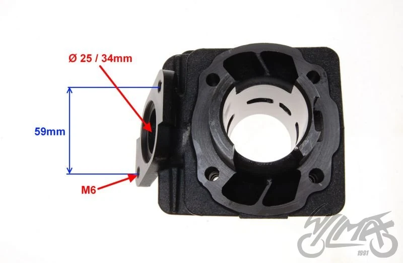 Cylinder do Hondy Dio Bali 50 cm³ — ujęcie 3