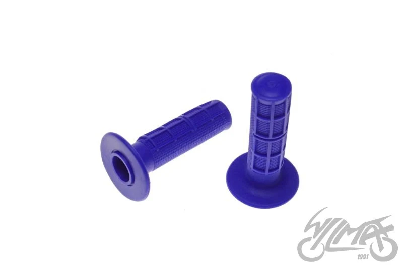 Chwyty kierownicy Enduro 0865 21/24 mm — niebieskie, para — ujęcie 1