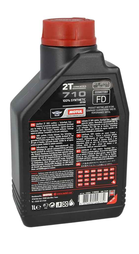 Olej MOTUL 710 2T 1 l MOTUL 104034 — ujęcie 13