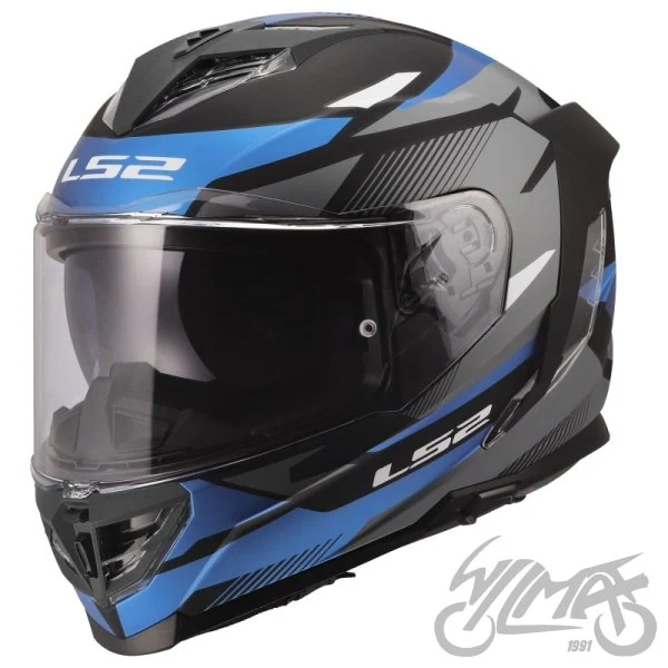 Kask LS2 FF818 Storm III Komai Black Blue — rozmiar S — ujęcie 1