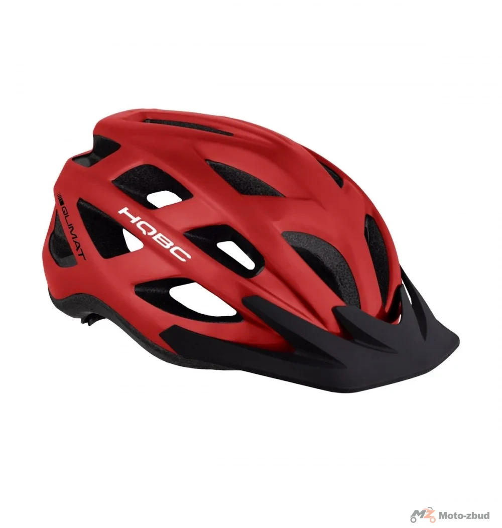 Kask longus qlimat czerwony mat 54-58 cm Q090391M