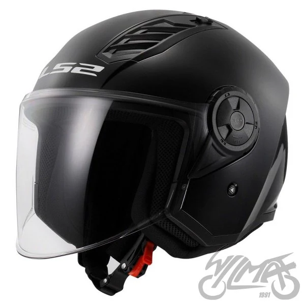 Kask LS2 OF616 Airflow II Solid Black-06 — rozmiar L
