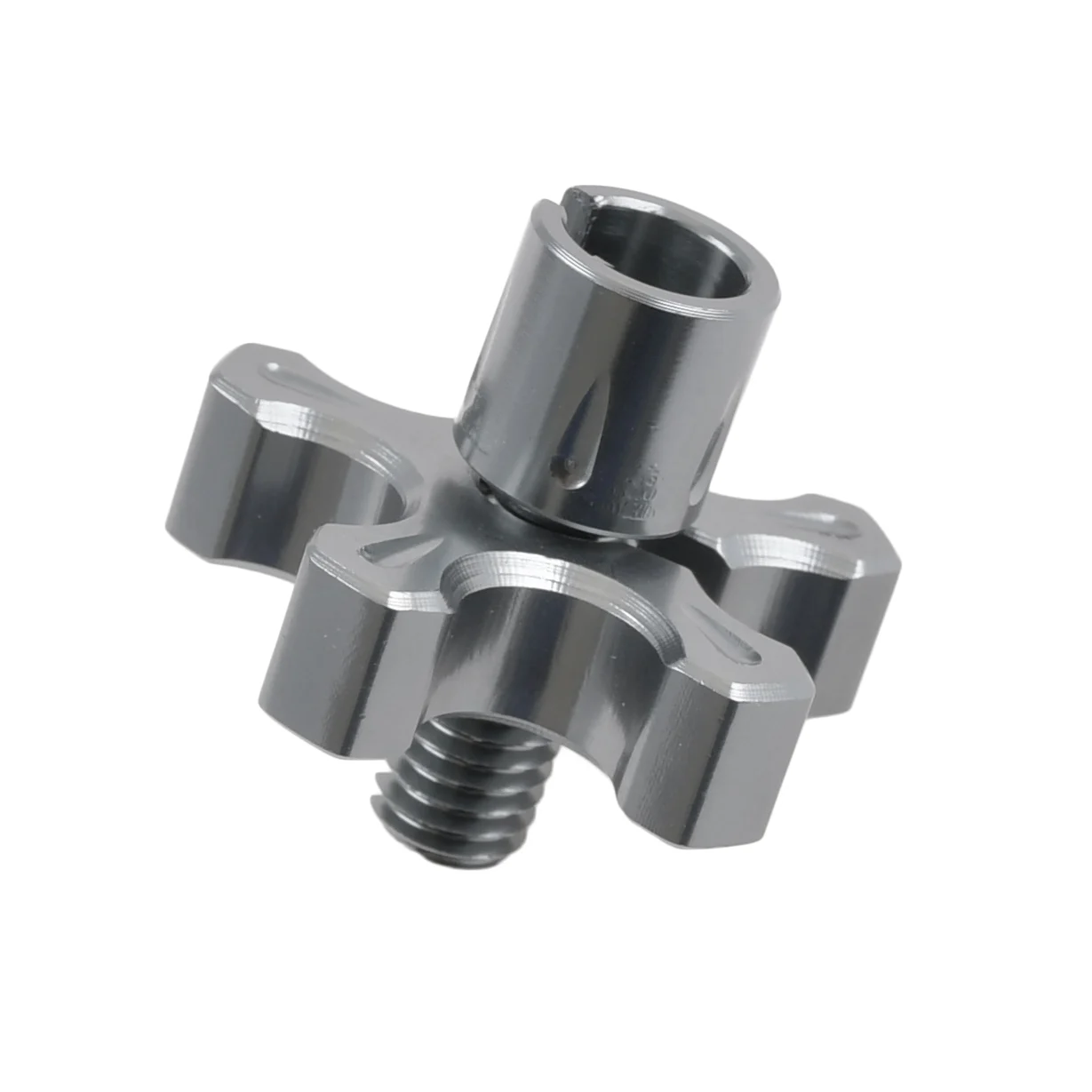 Napinacz linki M8 20 mm aluminium CNC titanium V2 Racing Force — ujęcie 2