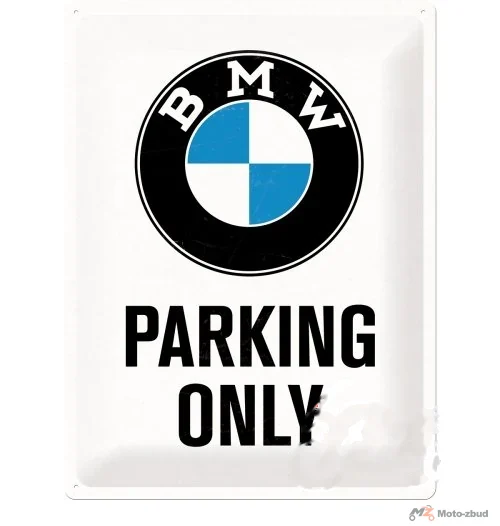 Tablica plakat 30X40 BMW parking 23200