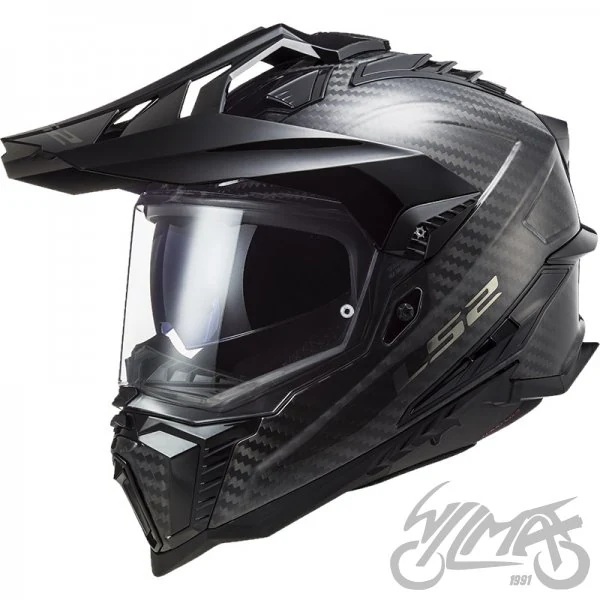 Kask LS2 MX701 C Explorer Solid Carbon — rozmiar XXL