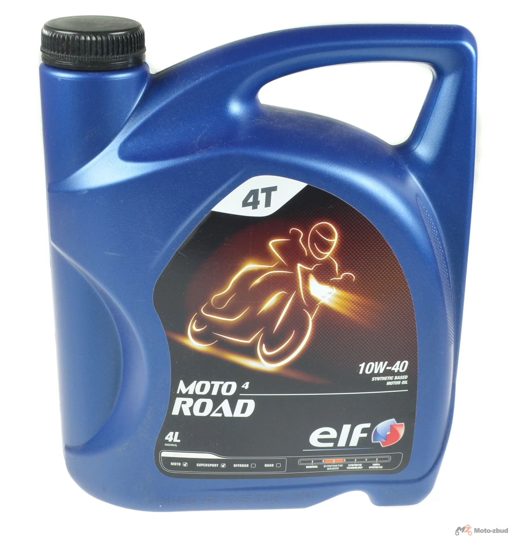 Olej ELF 4 road 10W40 półsyntetyk 4 l