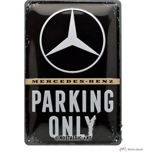 Tablica plakat 20 × 30 mb parking only 22276