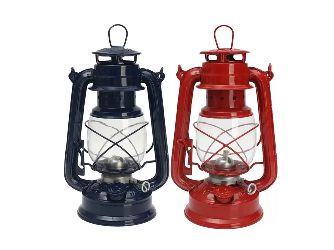 Lampion lampa naftowa z uchwytem 19cm — ujęcie 4