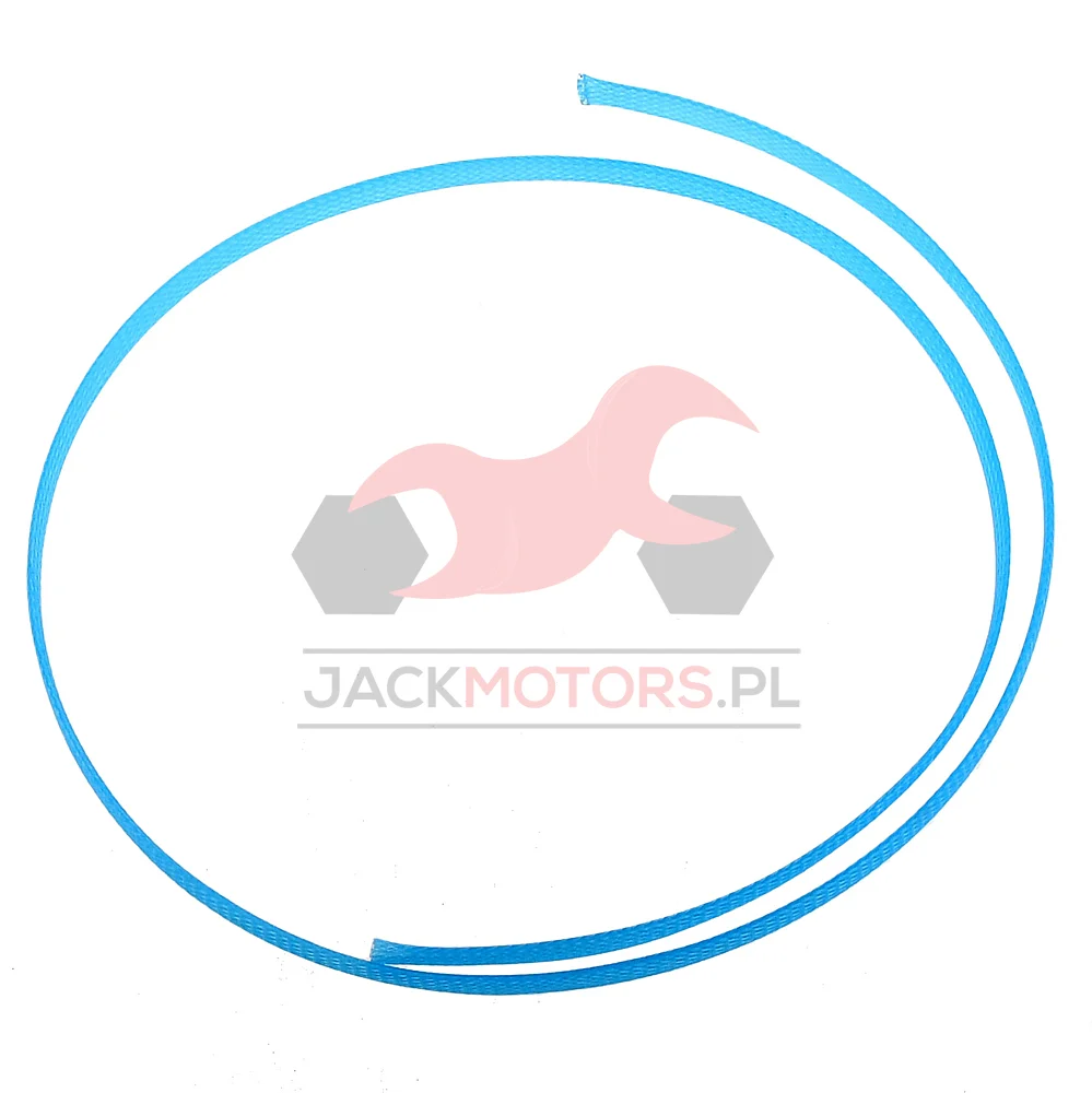 Otulina koszulka izolacyjna przewodów PET 6 mm 1 metr niebieska Racing Force — ujęcie 1