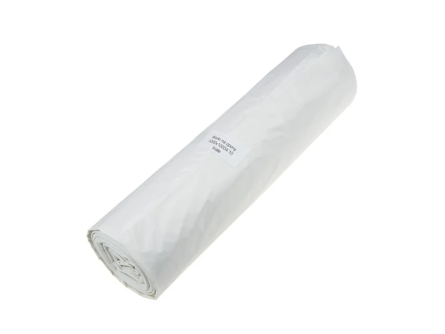 Worki na koła / opony LDPE 100x100 BIAŁE (20szt.) — ujęcie 4