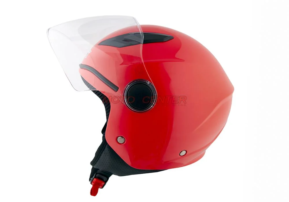 Kask motocyklowy otwarty dziecięcy BLEXX YA-215 czerwony M ECER22.06 — ujęcie 2