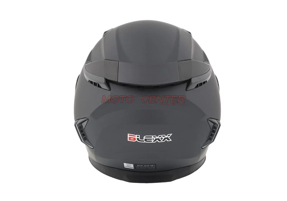 Kask zamknięty z blendą BLEXX FF938 grafit mat L ECER22.06 — ujęcie 5
