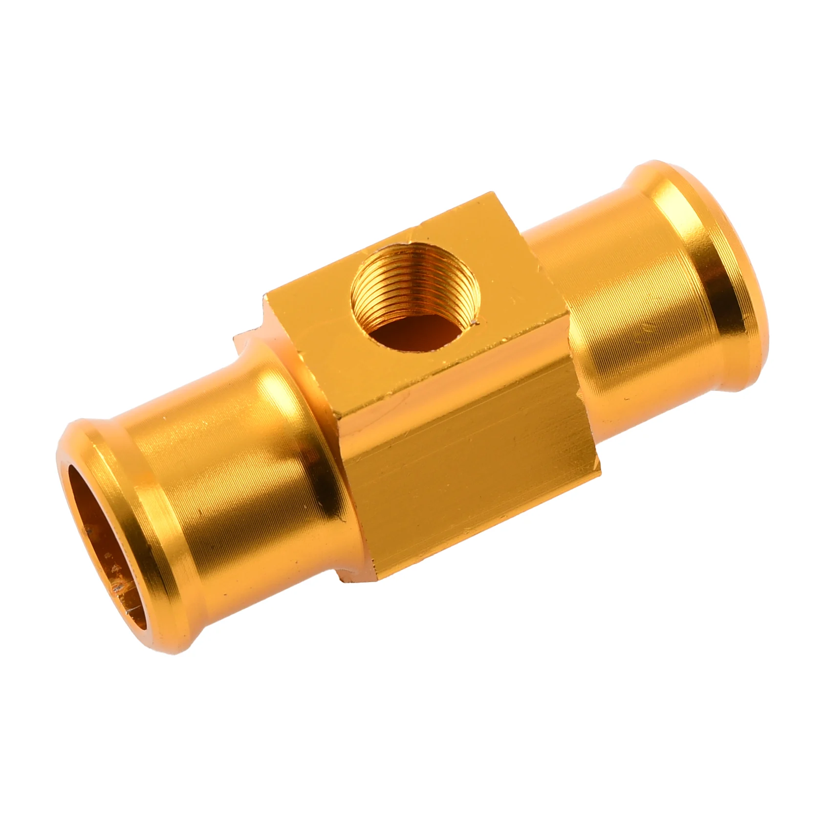 Adapter czujnika temperatury 1/8" 18 mm aluminium CNC złoty — ujęcie 3