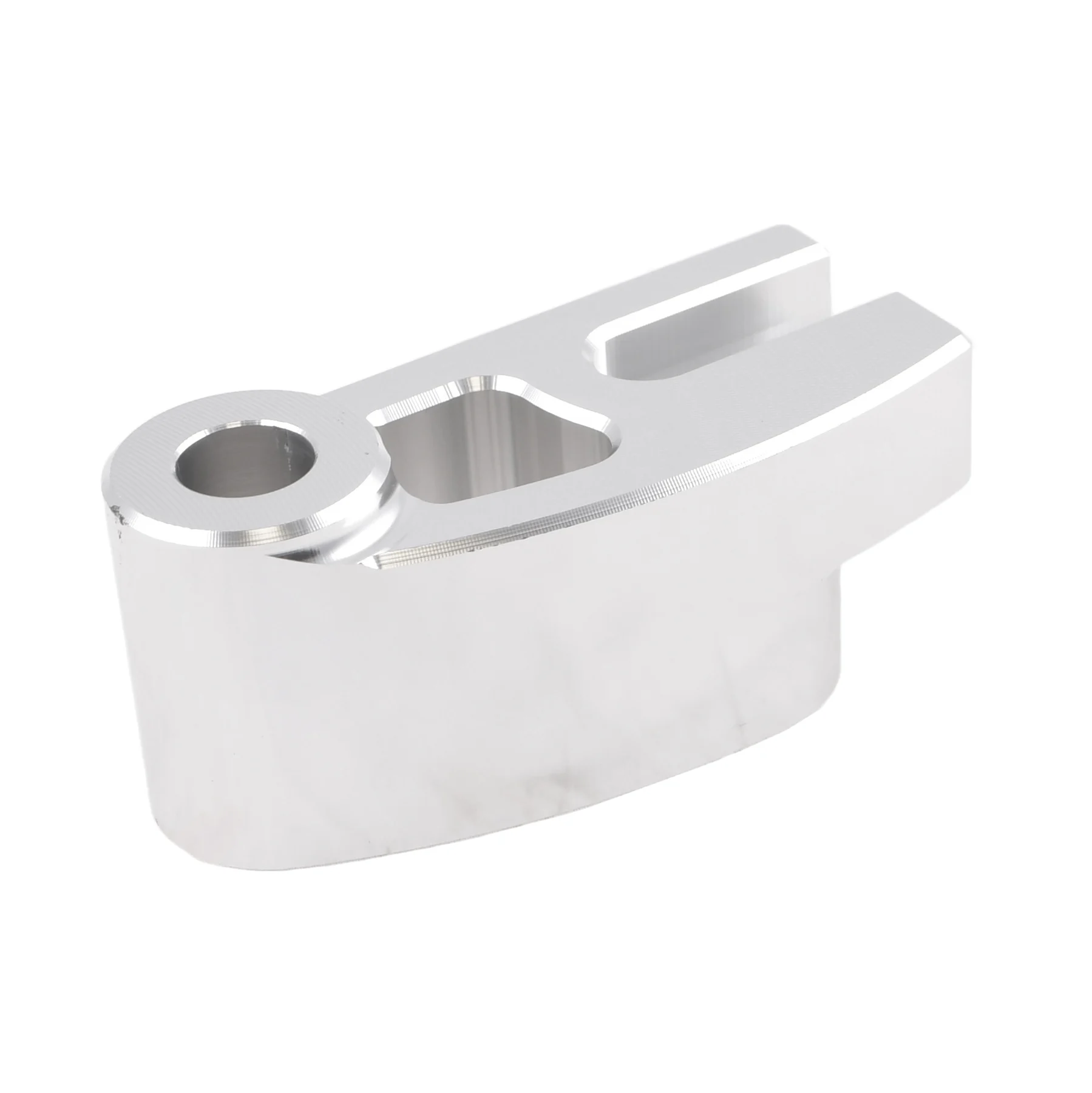 Blokada koła Simson aluminium CNC srebrny Racing Force — ujęcie 2