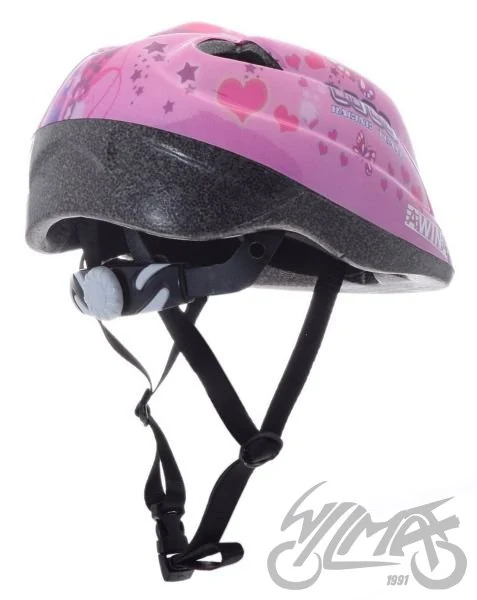 Kask rowerowy Awina by MOON dziecięcy M różowy — HB5-2 — ujęcie 2