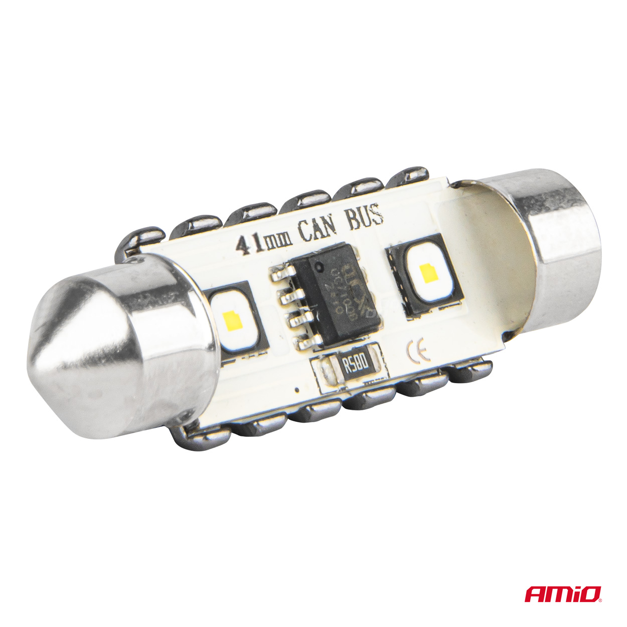 Żarówki LED CANBUS Festoon C5W 2SMD 3838 41 mm White 12 V 24 V — ujęcie 4