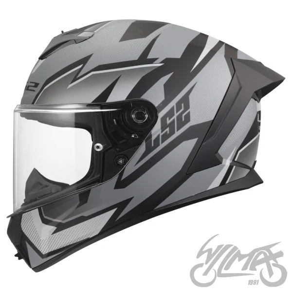 Kask LS2 FF820 Rapid III Xtrem Black Grey — XXL — ujęcie 1