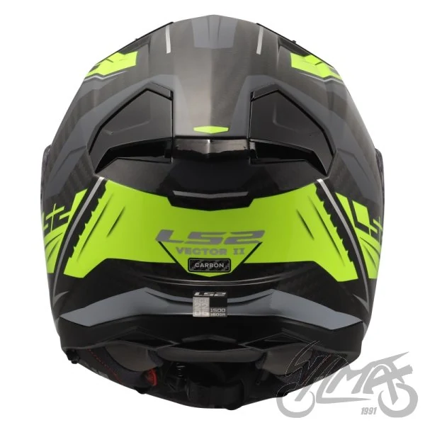 Kask LS2 FF811 Vector II C Savage H-V Yellow — rozmiar S — ujęcie 4