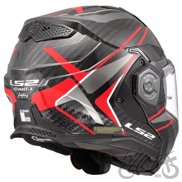 Kask LS2 FF901 Advant X C Future II Red — rozmiar L — ujęcie 5