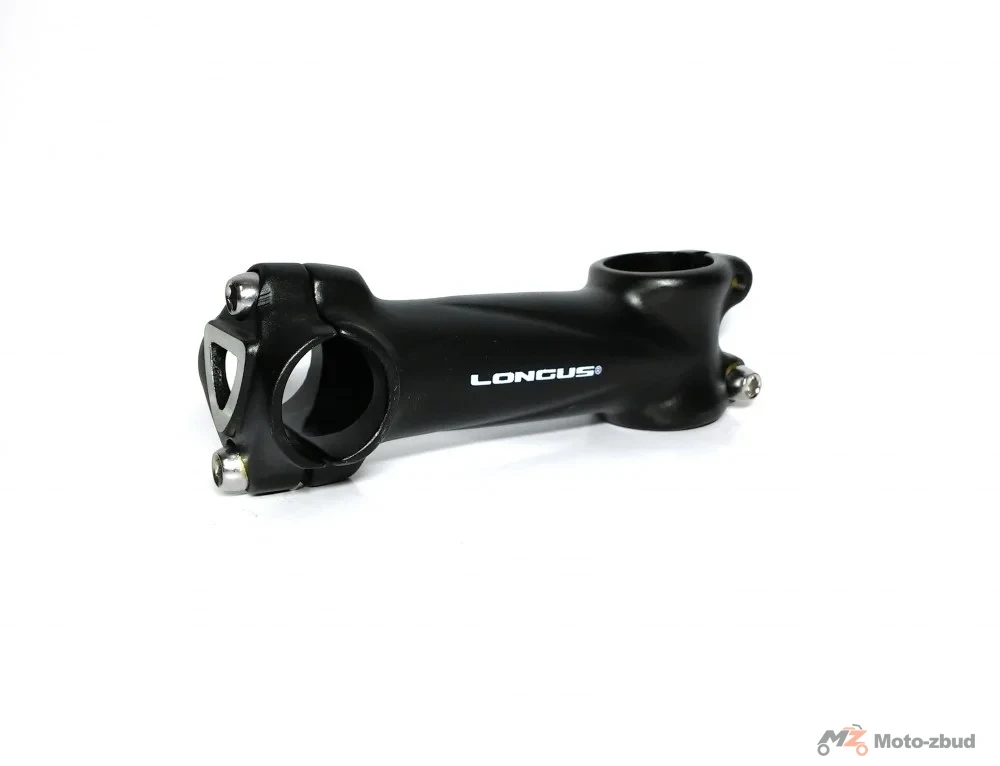 Wspornik kierownicy aluminiowy ahead 28,6 mm/105 mm/25,4 mm czarny Longus