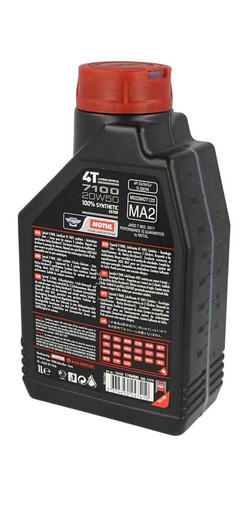 Olej 20W50 MOTUL 7100 4T 1 l MOTUL 104103 — ujęcie 16