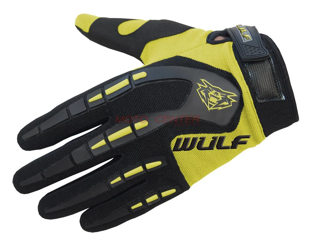 Rękawice crossowe Junior Wulf Attack Yellow XS — ujęcie 1