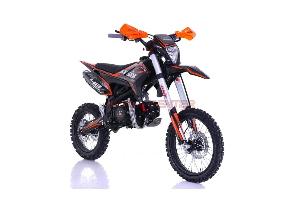 Cross 125 ASIX XB48 E-start 17/14" czarny/pomarańczowy — ujęcie 1