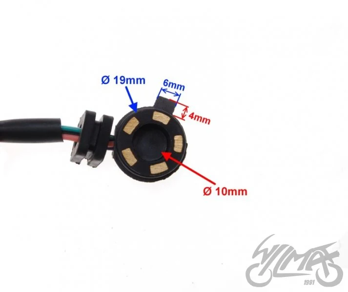 Czujnik luzu Romet 4T Neken Shaft Street — Zipp Neken / Benzer Shaft — ujęcie 2