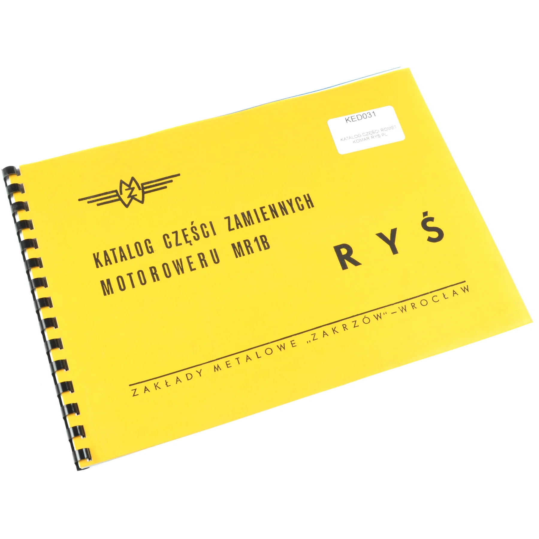 Katalog części Romet Komar ryś PL