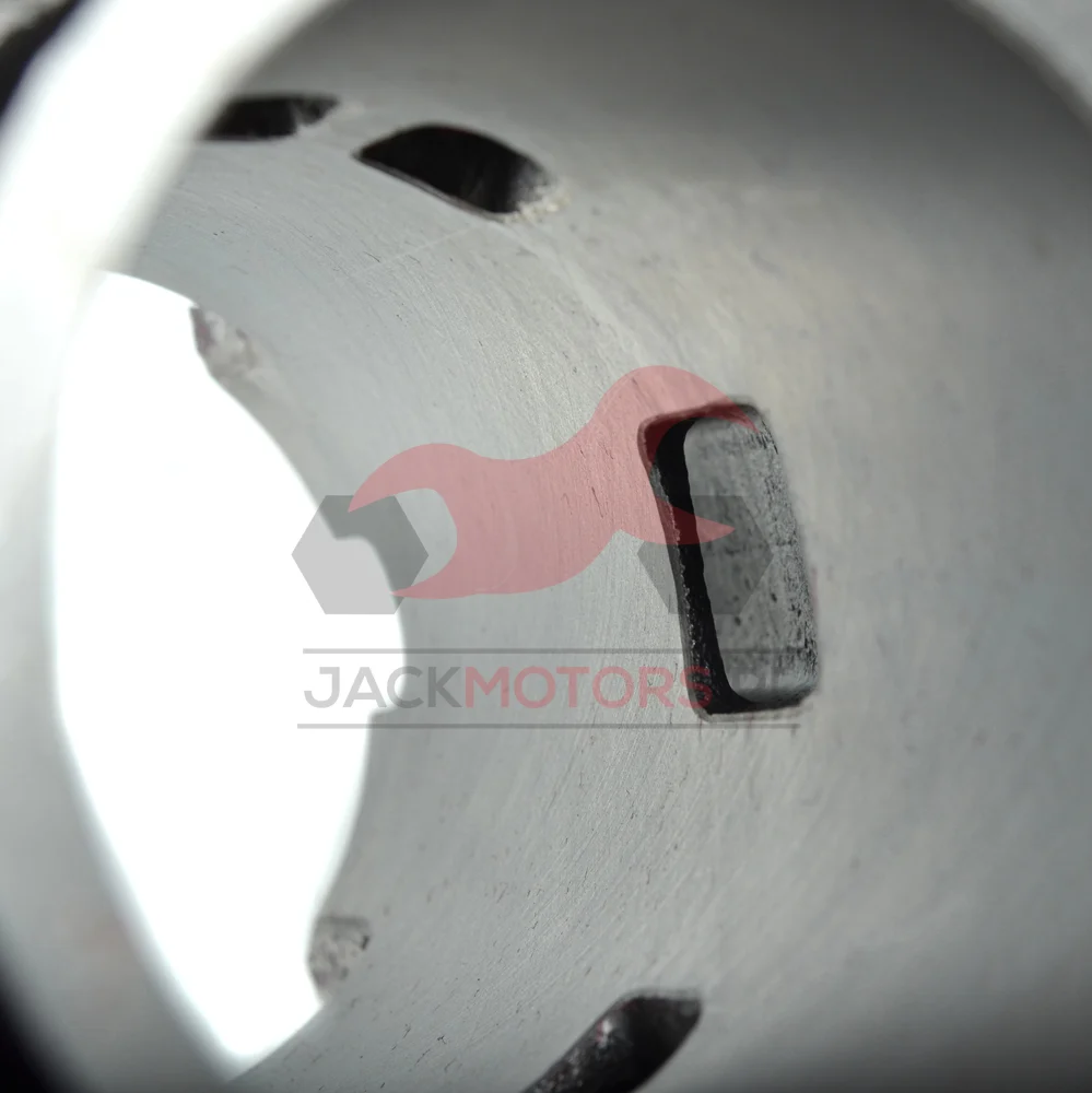 Cylinder malinka + tłok Barikit + porting 90 cm³ Derbi EBS050 LC · różowy racing 47 mm — ujęcie 7