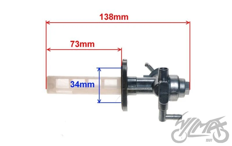 Kranik paliwa do Suzuki GN 125 i Junak 901 / 901 Sport / 902 — ujęcie 3