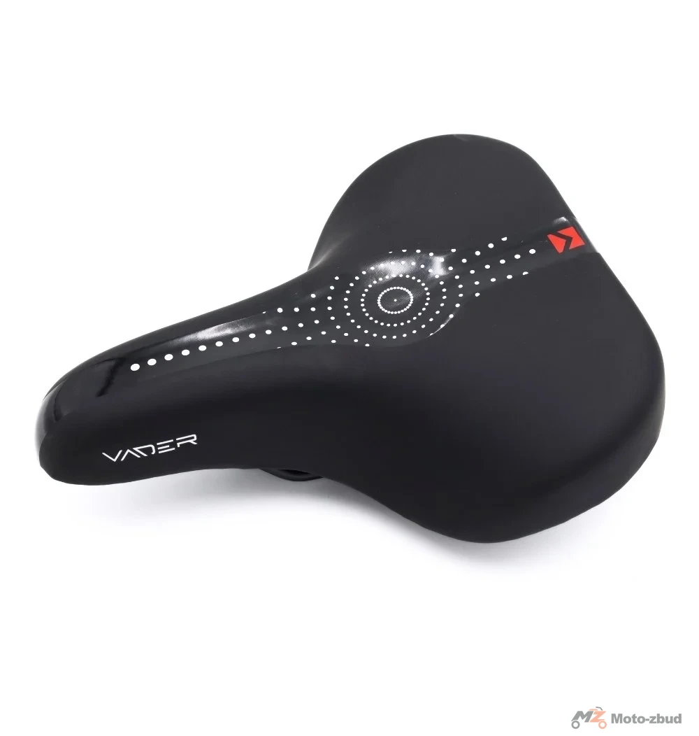 Siodło rower. damskie z elastomerem VD851E-01