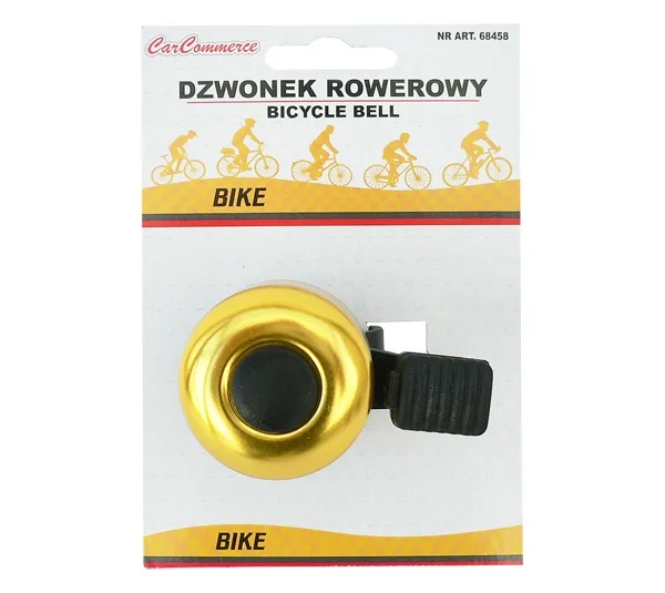 Dzwonek rowerowy - złoty