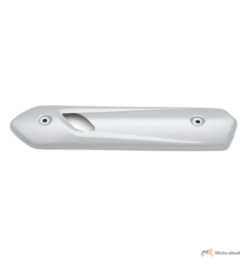 Junak 607 50 cm³/125 cm³ osłona (srebrna) tłumika — ujęcie 2