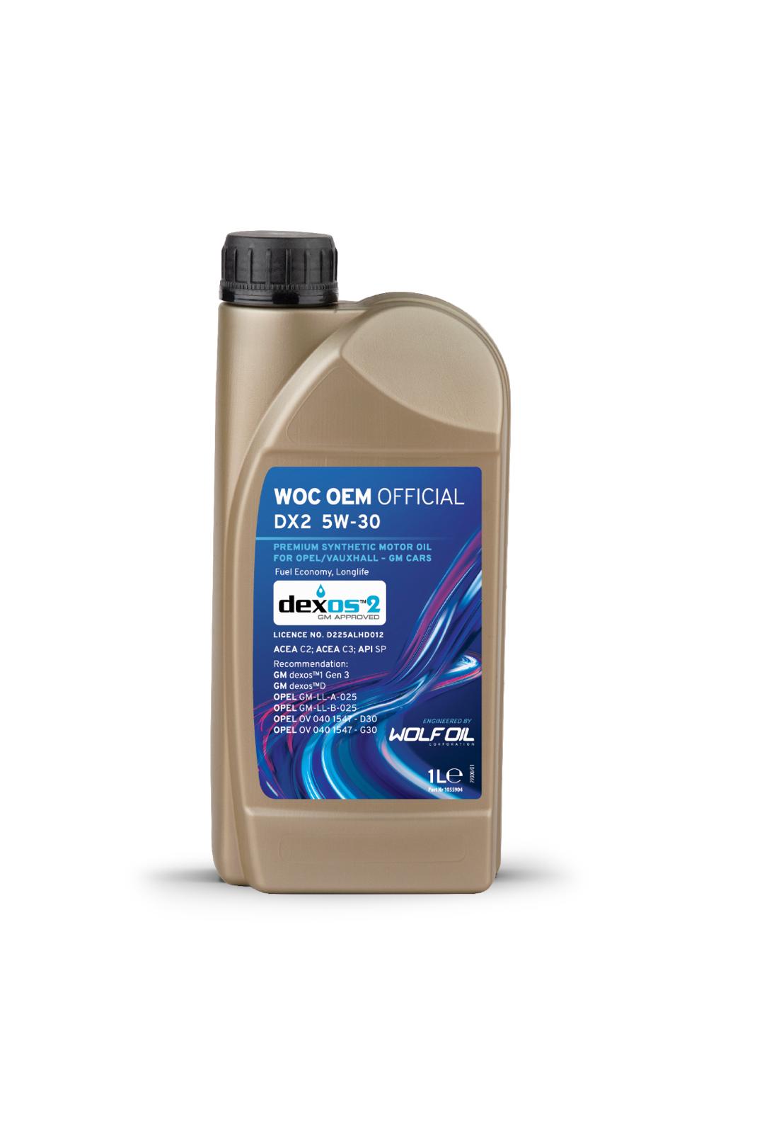 Olej 5W30 GM synthetic DEXOS2 1 l 1055904
