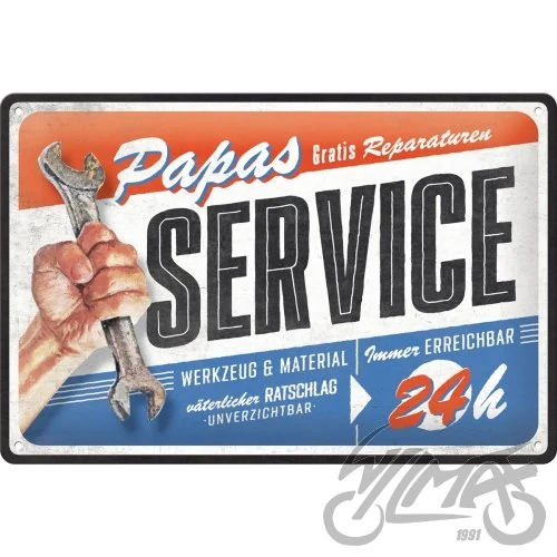 Tablica plakat 20 × 30 papas service 22402