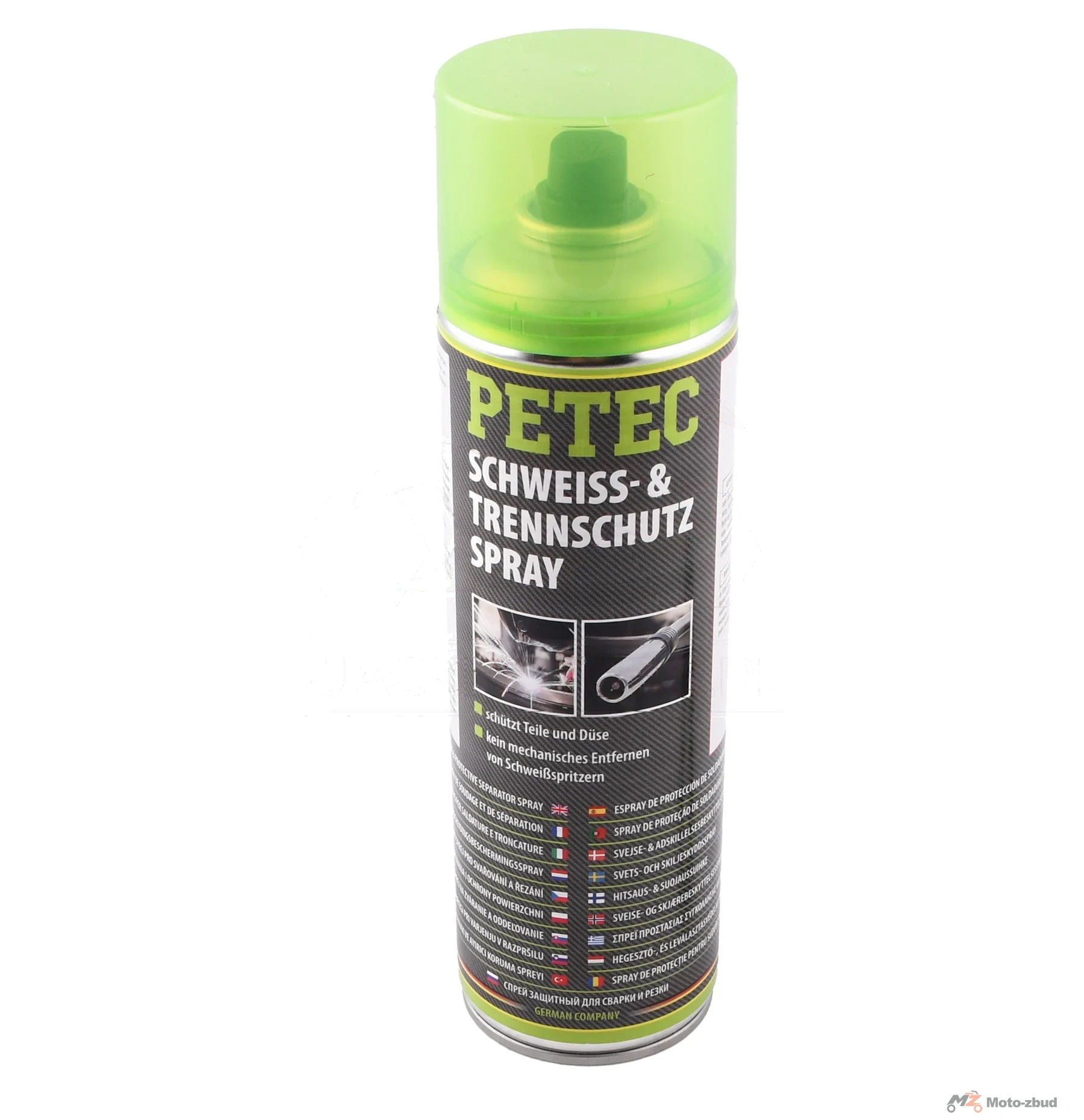 Środek antyodpryskowy do spawania Petec schweiss & trennschutz spray 500 ml
