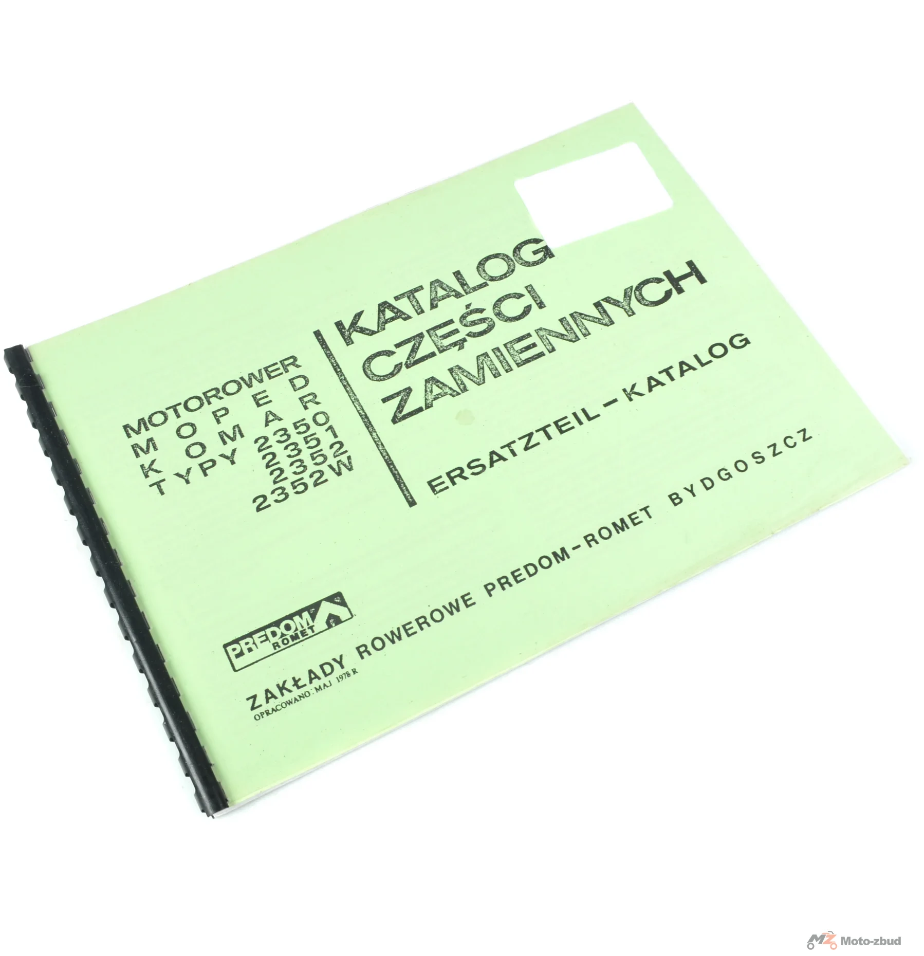Katalog części Romet Komar 2350-2352 PL