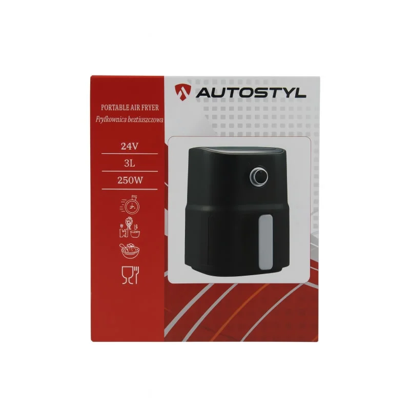 Frytkownica beztłuszczowa air fryer 24v 250w — ujęcie 3