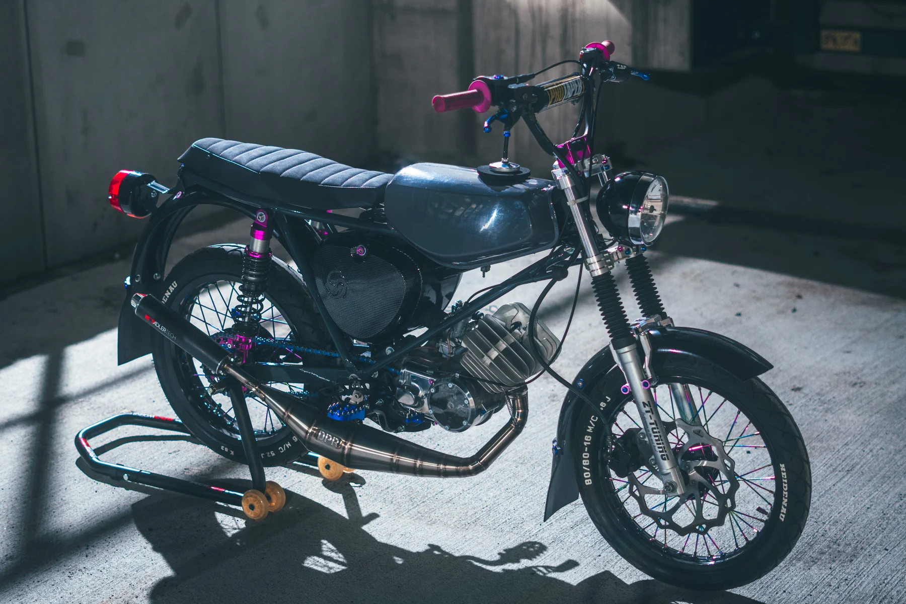 Tłumik Simson racing 85-110 cm³ DPR Performance · czarna Evo (VM7435) — ujęcie 22